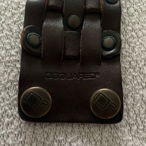 DSQUARED Leather Cuff